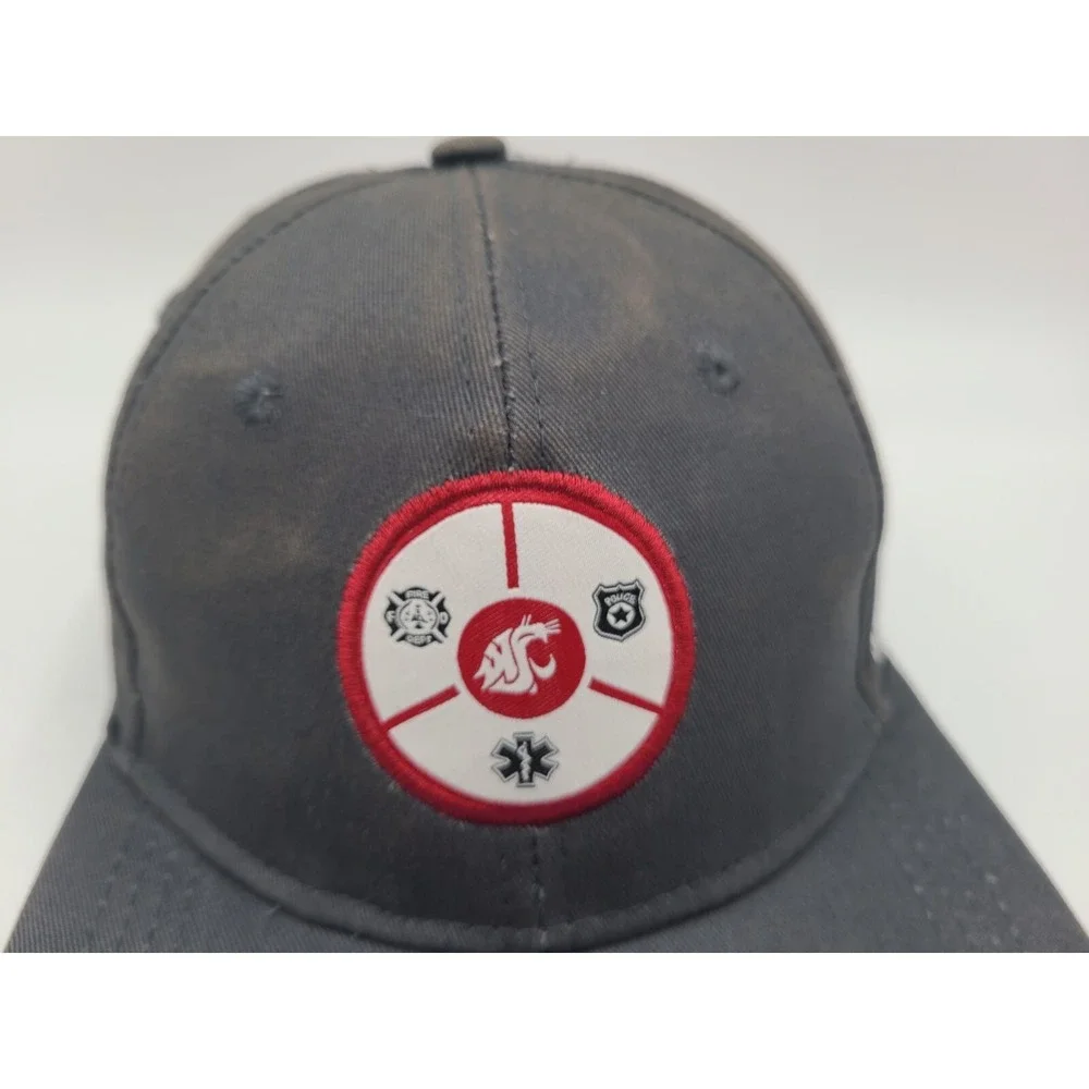 Washington State University Cougars Gesa Police Fire‎ Paramedic Snapback Hat Cap